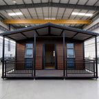 Luxury Mini Container Cottage House Homes - Modern Mobile Prefab Light Steel Tiny House Flat Pack Villa