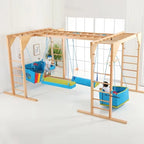 Kids Vestibular Balance Training Equipment Semi-cylindrical  Autism Swing Sensory Therapy Swing for Sale