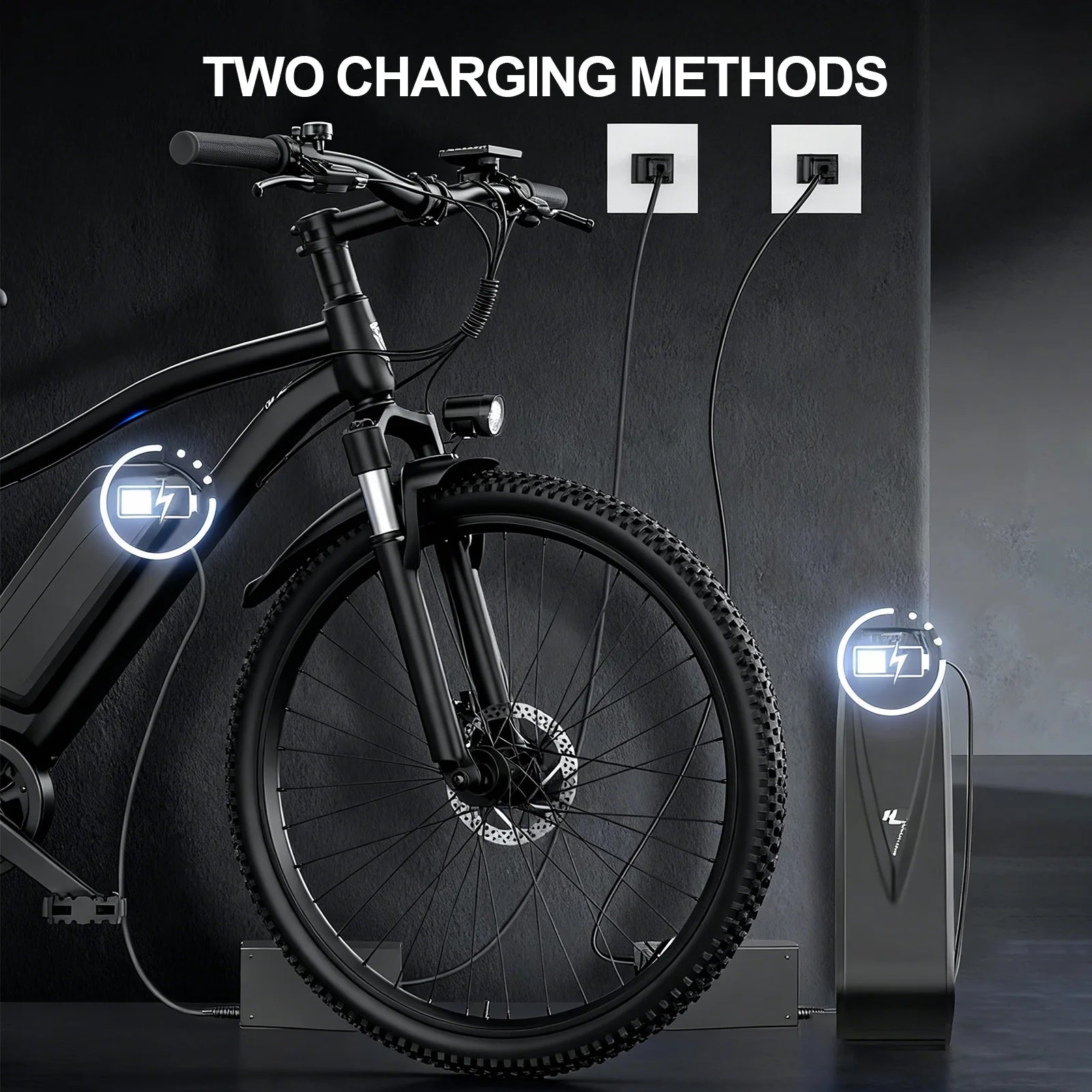 Toofly G73 Electric Bike Adults Electric Bicycle Peak 740W 48V 13AH e bike 26" Fat Tire Mountain Bike 25mph Electric Dirt Bike