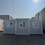 Customized Factory Price 20ft 40ft Prefab Foldable Container House Steel Structure Expandable Tiny Home Modular Flat Pack Mobile