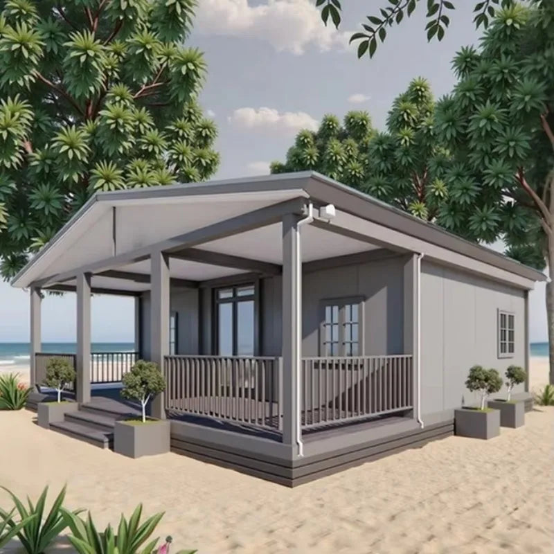 Customized 40ft Expandable Container House Modular Container House with Customized Color Tiny Homes 2 Bed Room Ready to Ship