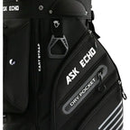 14-Way Organizer Golf Cart Bag, Premium with Handles and Rain Cover for Men