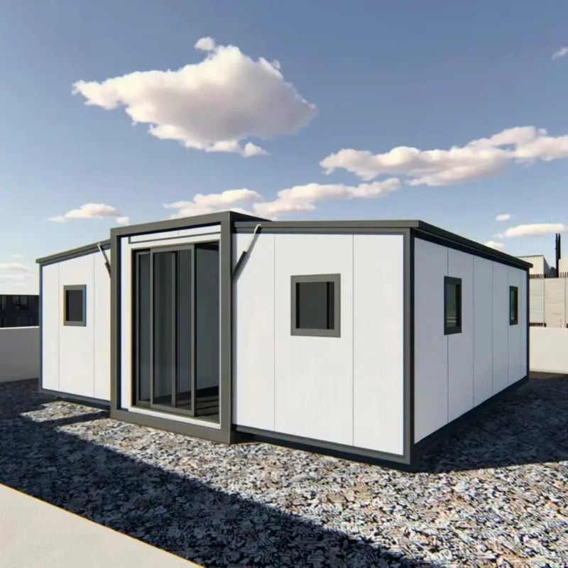 Prefabricated House 2 3 Bedroom With Furniture Portable Foldable House Mobile Tiny Home for Sale 20ft Expandable Container House