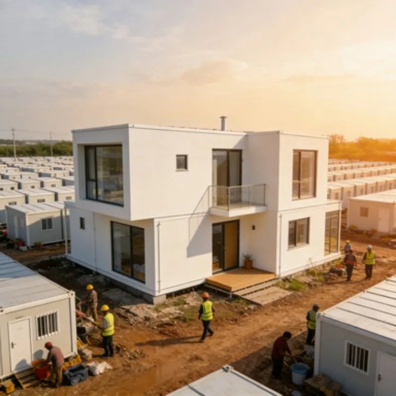 Luxury Villa 20ft 40ft Modular Prefab Tiny Home Modular Room Mobile House Home With 3 Bedroom Granny Flat Pod