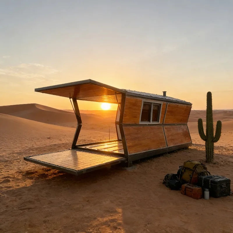 Detachable Mobile Home Modular Tiny Home Prefabricated Prefab Foldable Folding Container House
