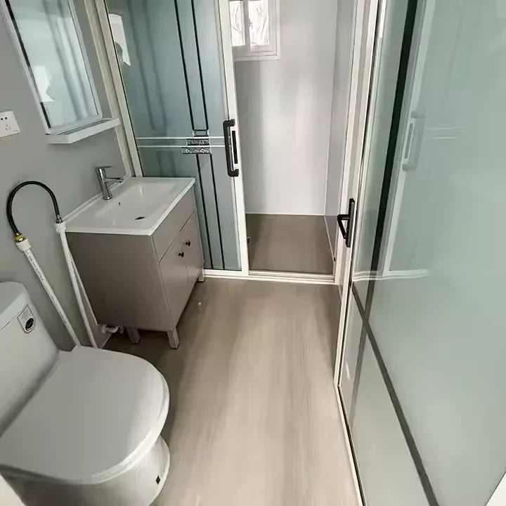 Customized Fast Install Modular Houses Tiny Home Container Houses Steel Structure Prefabricated Luxury Villa Two Storey Prefab H