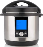 Electric Pressure Cooker Stainless Steel 6 Quart Slow Cook Rice Cook Steam All Seasons Universal Stainless Steel