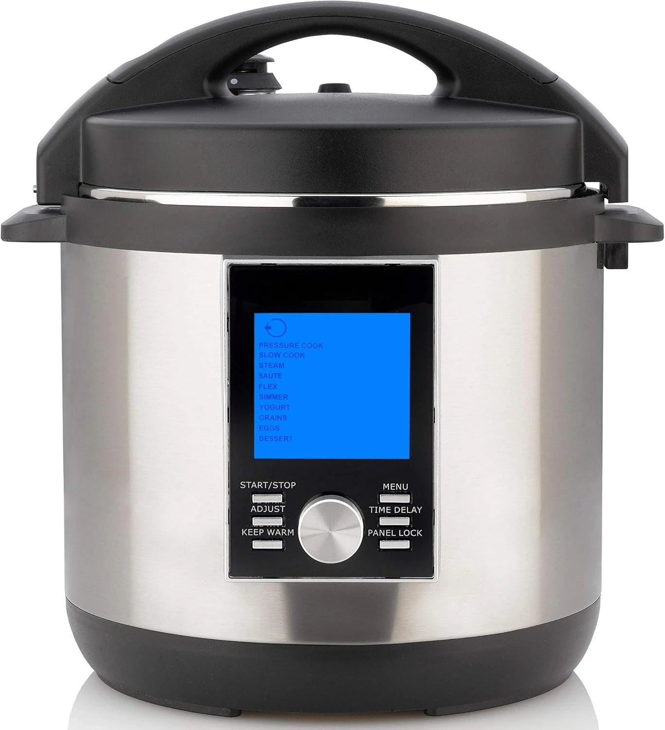 Electric Pressure Cooker Stainless Steel 6 Quart Slow Cook Rice Cook Steam All Seasons Universal Stainless Steel