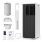 8, 000 BTU Portable Air Conditioners, 4-in-1 AC Unit with Cool, Fan, Dehumidifier and Sleep Mode, Up to 350 Sq.Ft, Quiet Operat
