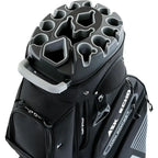 14-Way Organizer Golf Cart Bag, Premium with Handles and Rain Cover for Men