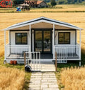 Prefabricated 20ft Steel Folding Expandable Container House Modular Custom 2-3 Bedroom Living Space Resort Dormitory tiny house