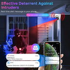 16CH 4K POE NVR CCTV Security Camera System 8MP Full Color Night Vision Outdoor Video Surveillance Kit 2 Way Audio Alarm