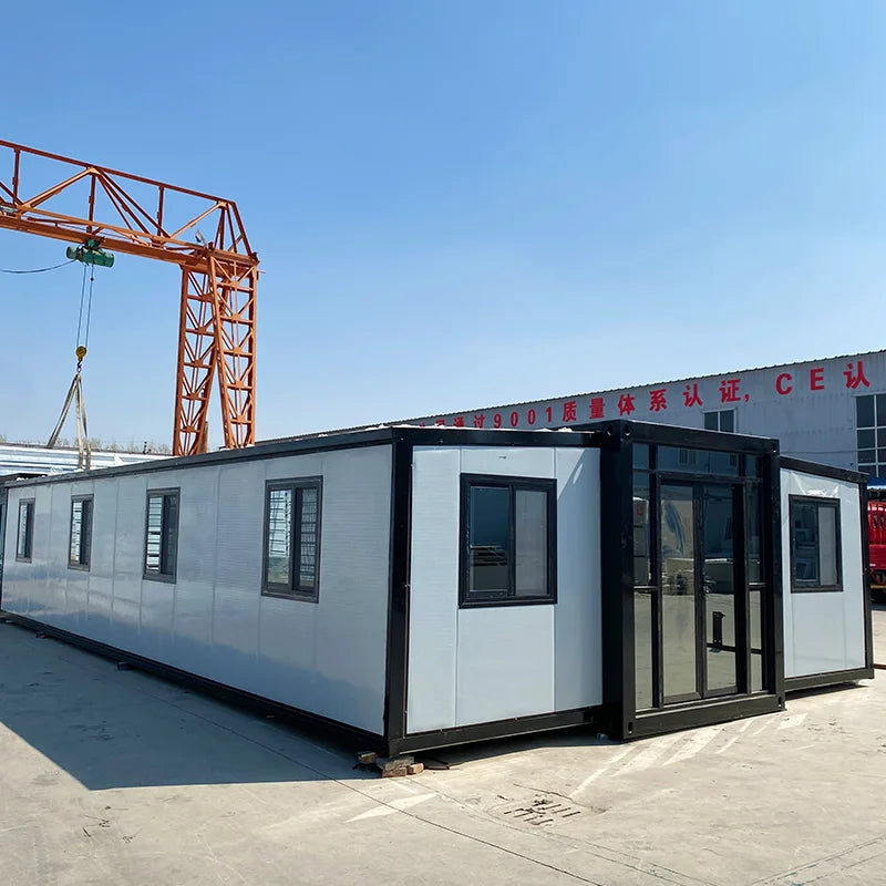 Prefabricated Container House Expandable Tiny Home Portable Foldable 20ft 40ft Mobile Modular Bedroom Workshop Entry Hall