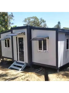 Mobile House Prefab Expandable Container House Mansion Foldable Steel Structure 40ft Waterproof Panoramic Tiny Home Hot
