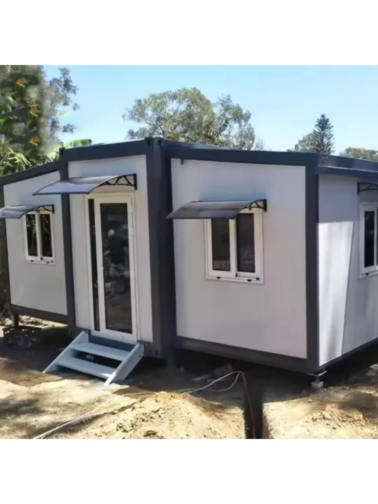 Mobile House Prefab Expandable Container House Mansion Foldable Steel Structure 40ft Waterproof Panoramic Tiny Home Hot