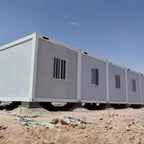 Premium 20ft Expandable Folding House Double Wing Prefabricated Modular Cabin Waterproof Portable Outdoor Office Tiny Home