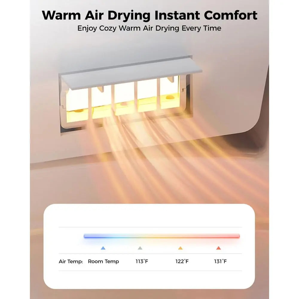 Bidet Toilet Seat Elongated, Electric Smart Heated Toilet Seat, Instant Warm Water & Dryer, Multiple Cleaning Modes, Side Contro