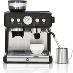 Stainless Steel Espresso Machine with Grinder 20 Bar ＆ 2.8l Removable Tank