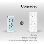 ® SB-100R Electric Smart Bidet™ Seat for Elongated Toilets with Remote Control, Stainless Steel Nozzle with Removable Nozzle Cap