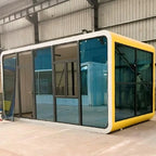 Space Saving 20ft Foldable Container House Modern Design Prefabricated Tiny Home Fireproof Modular Living Pod For Remote Sites