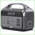 192Wh Portable Power Station, 300W (600W Peak) LiFePO4 Solar Generator, 60W USB-C PD Fast Charge, 6-Device Backup for Camping & Emergency