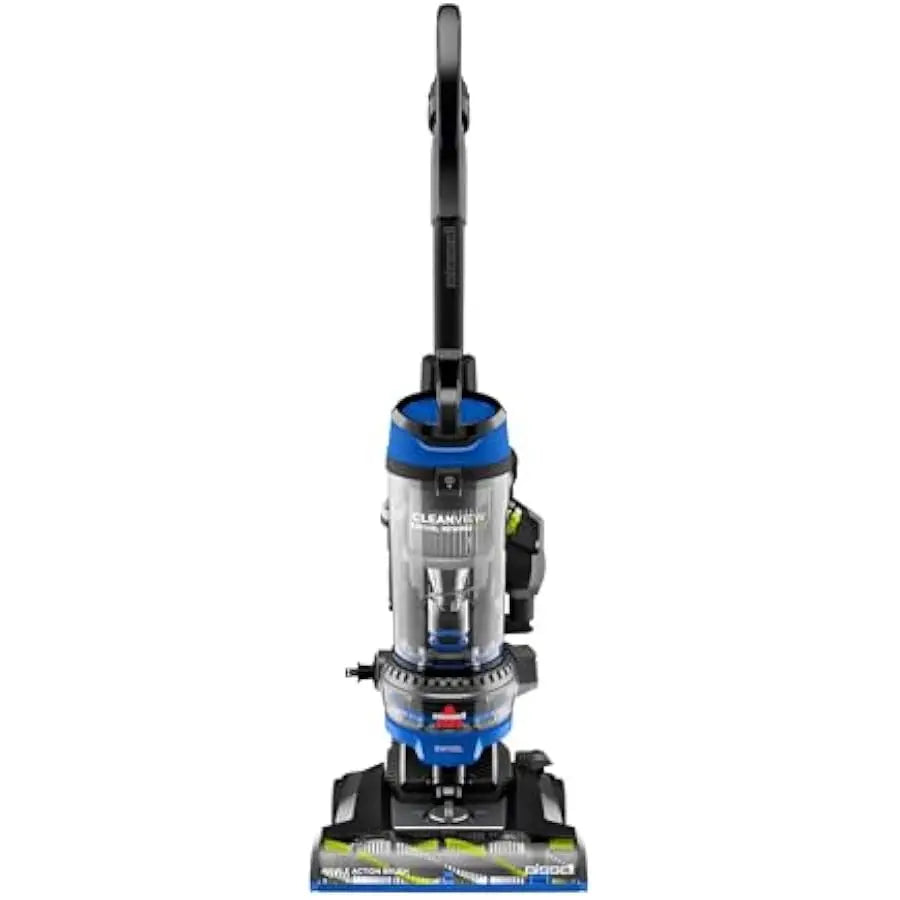 Bissell CleanView Swivel Rewind Vacuum with Automatic Cord Rewind, TurboEraser Upholstery Tool, Triple Action Brush Roll, Swivel