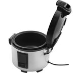 Commercial Rice Cooker, 70-Cup Rice Cooker, 15.85 Qt / 15 Liter Large Rice Cooker and Warmer with Nonstick Inner Pot, Fast Cooking and 12-Hour Keep Warm, with Rice Cup and Paddle, for Restaurant