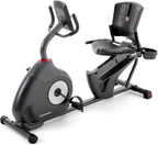 Original Schwinn Fitness Recumbent Bike Series Adjustable Resistance Home Use Quiet Recumbent Exercise Bike Series for Adult Fitness Workout