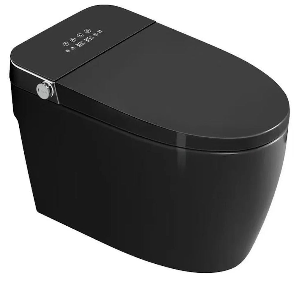Black Simple Smart Toilet Sanitary Bidet Toilette Bowl Tankless Electric Automatic Wc Intelligent Toilet