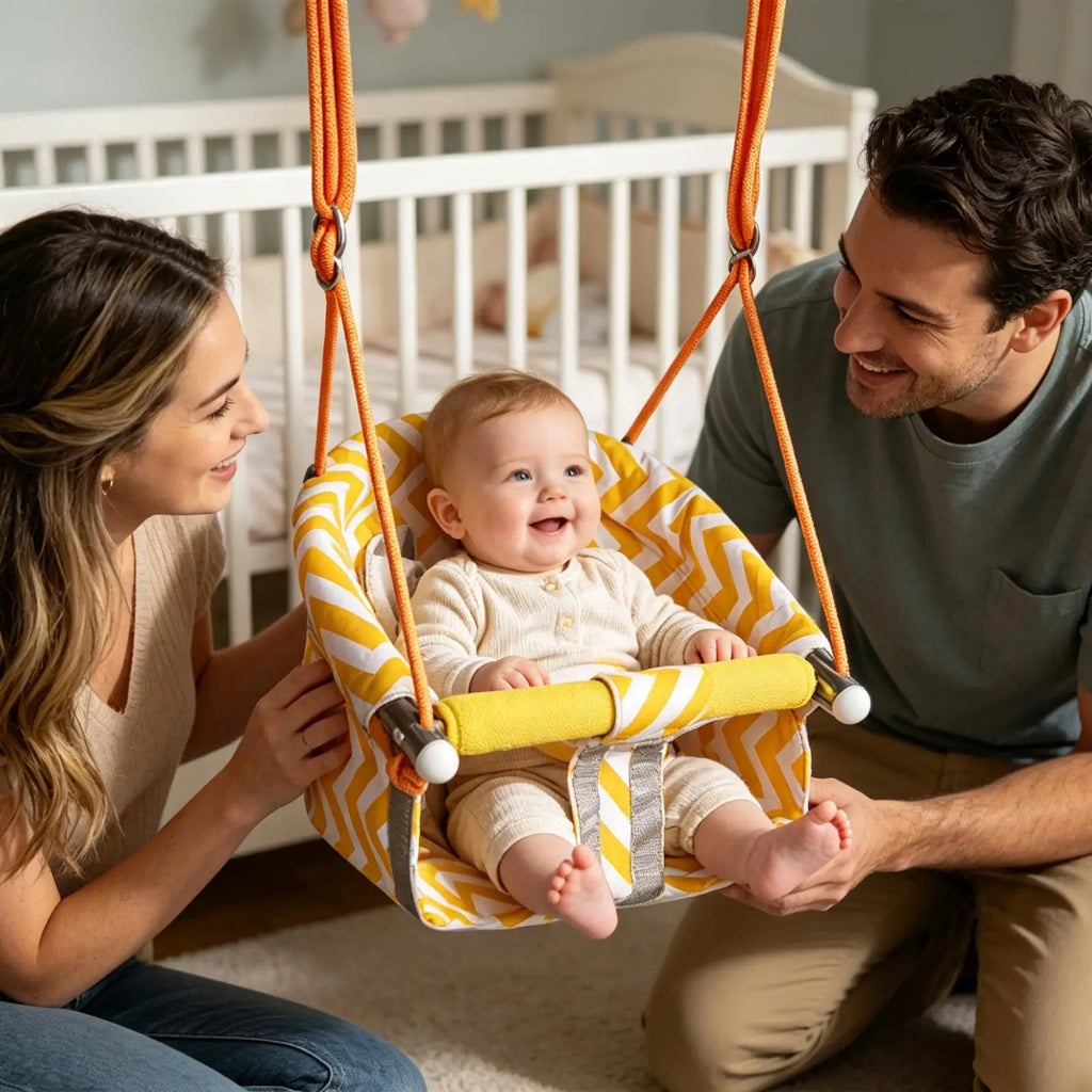 Child Swing Outdoor Playground Toys Swing Seat For Boys Girls Backyard Tree Porch Patio Garden Park Living Room Home