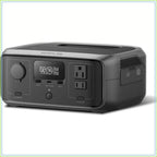 245Wh Portable Power Station, 1Hr Fast Charge, 300W/600W Surge, Solar Generator for Camping, RV, Home Backup