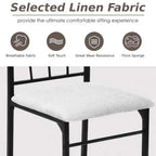 5 Pieces Faux Marble Dining Set Table with Solid Steel Frame