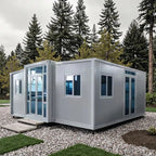 Modular Prefabricated Container House 20ft Steel Expandable Folding 2-3 Bedrooms Customized Living Space