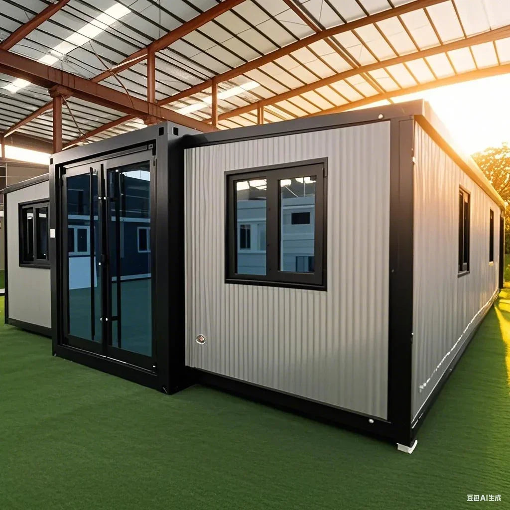 Customized Factory Price 20ft 40ft Prefab Foldable Container House Steel Structure Expandable Tiny Home Modular Flat Pack Mobile