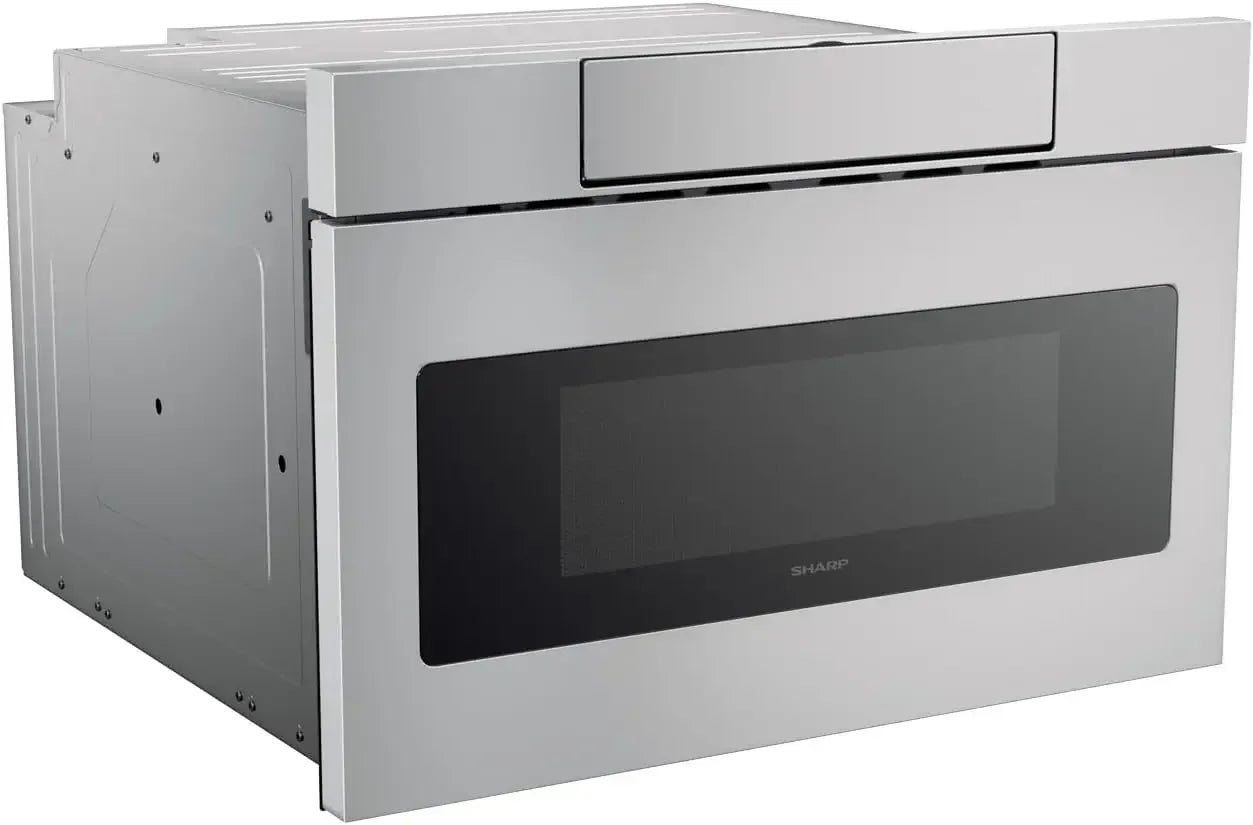 Microwave Drawer Oven, 24-inch, 1.2 Cubic Feet, 950 Watt, Concealed Control Panel with Digital LCD Display, Stainless Steel