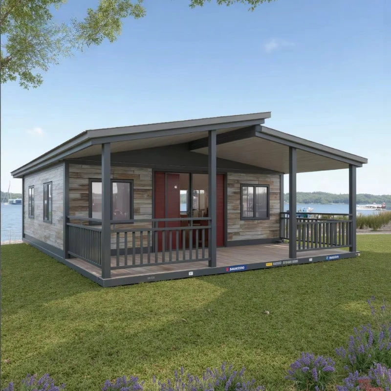Modular Prefabricated Container House 20ft Steel Expandable Folding 2-3 Bedrooms Customized Living Space