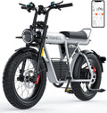 COSWHEEL CT20S E-Mountain bike For Adult 60V 27.5Ah Battery Double Hydraulic Disc Brakes 20"*5.0 Fat Tire Off-Road E-bike