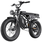 Freego 1400W Electric Bike 48V/22.5Ah Ebike 20  x 4.0 Fat Tires Electric Bicycle Removable Battery 34MPH & 43 Miles Long Range