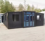 Mobile House Prefab Expandable Container House Mansion Foldable Steel Structure 40ft Waterproof Panoramic Tiny Home Hot
