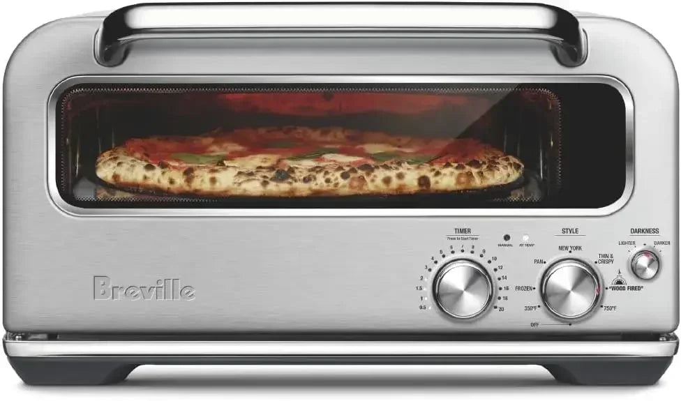 Breville BPZ820BSS Smart Oven Pizzaiolo Countertop Pizza Maker Stainless Steel Professional Pizza Oven