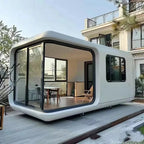 Space Saving 20ft Foldable Container House Modern Design Prefabricated Tiny Home Fireproof Modular Living Pod For Remote Sites