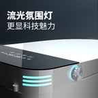 Intelligent toilet integrated instant automatic voice flip toilet