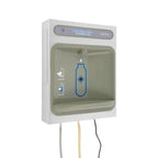 1.32-1.8GPM Fast Flow Touchless Induction Wall Mounted Water Dispenser with 304 Stainless Steel Premium Filter Bottle Filling Station for Home Office Gym Kitchen Apartment Commercial Space Saving