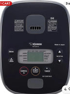 NW-QAC10 Induction Rice Cooker and Warmer, 5.5 Cup Capacity