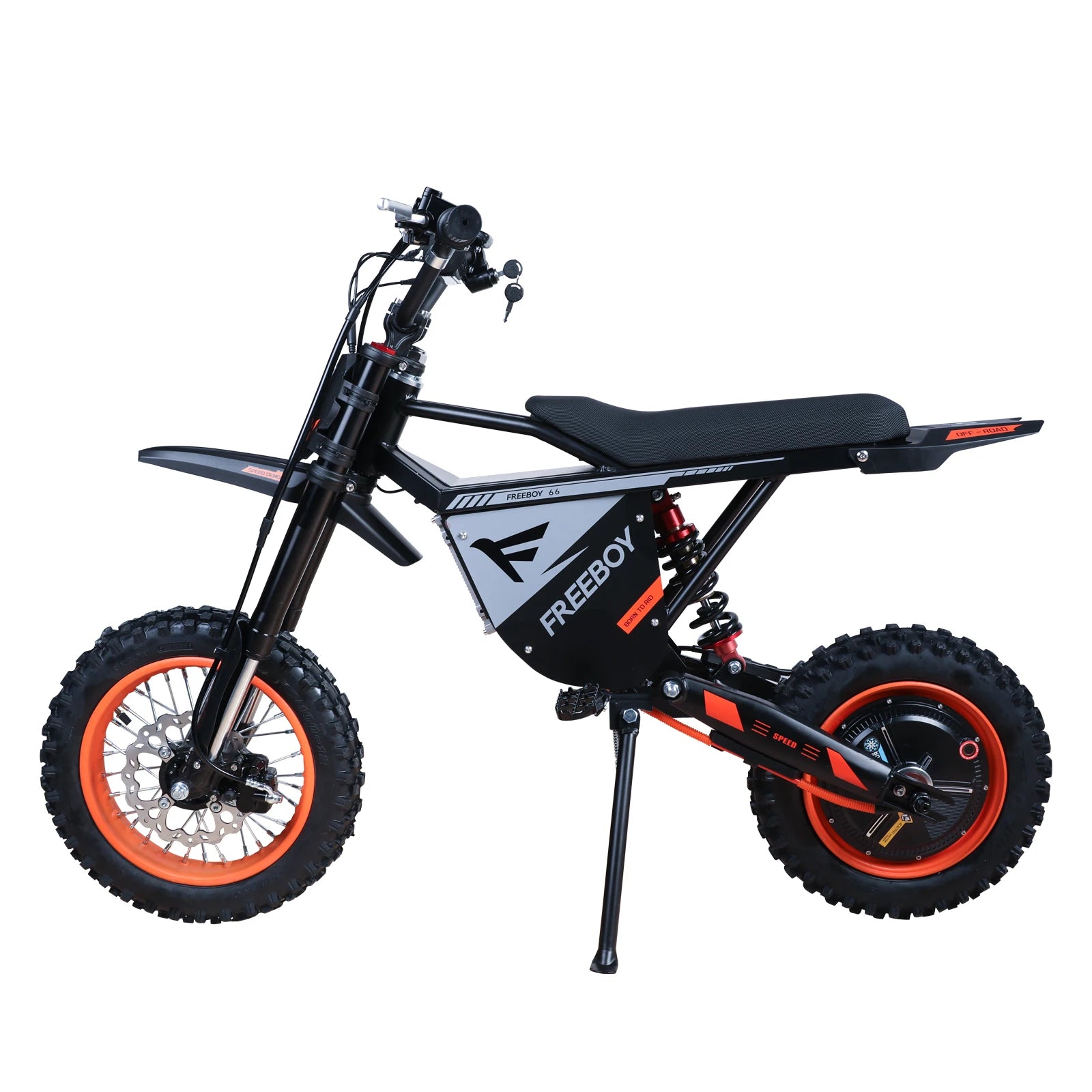 FREEBOY Electric Dirt Bike Y66 3000W Electric Bike for AdulFREEBOY Y66 Electric Dirt Bike 3000W Adult E Bike 55km/h 50km Range Off Road Fat Tire with Hydraulic Disc Brake
