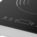 Double Induction Hob 24 Inch For Kitchen Countertop Apartment RV 1800W Dual Burner Touch Control Stove Built-in Cooktop 9 Power Levels Child Lock Timer Glass Surface