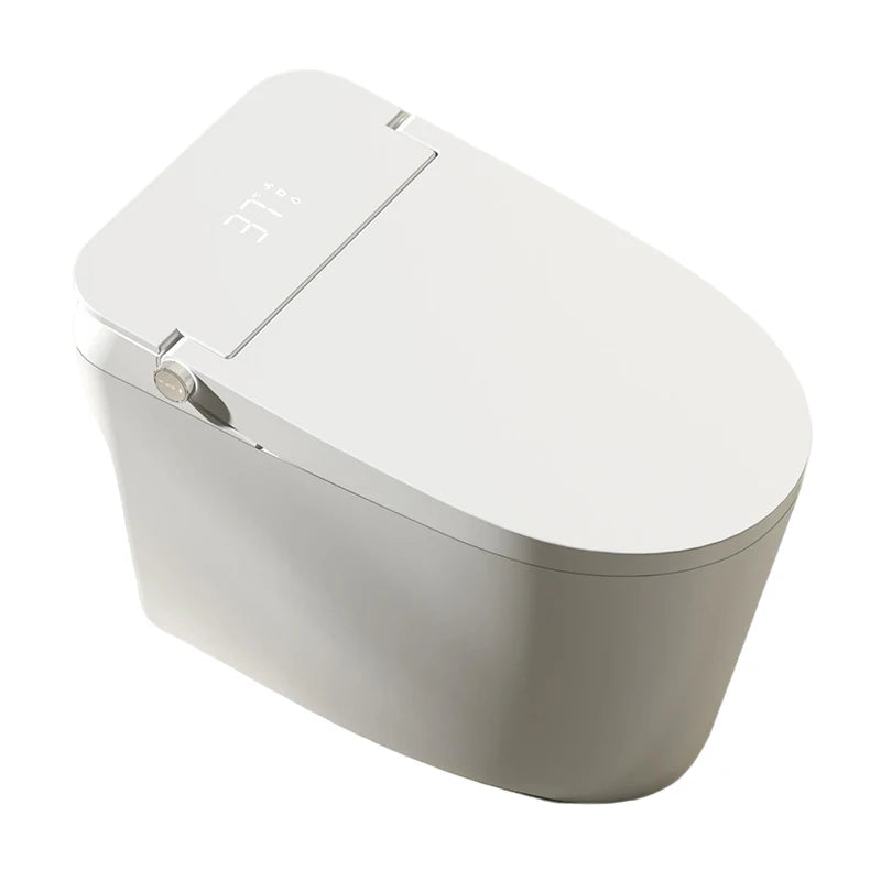 8825S Dayao Ceramic Smart Toilet Remote Control Heated Seat Elongated Bowl Air Drying One Piece Design S-trap Floor Mounted