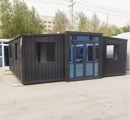 Portable Mobile House Prefabricated Tiny Homes 40Ft Expandable Container with Bathroom Folding Home Hot Sale