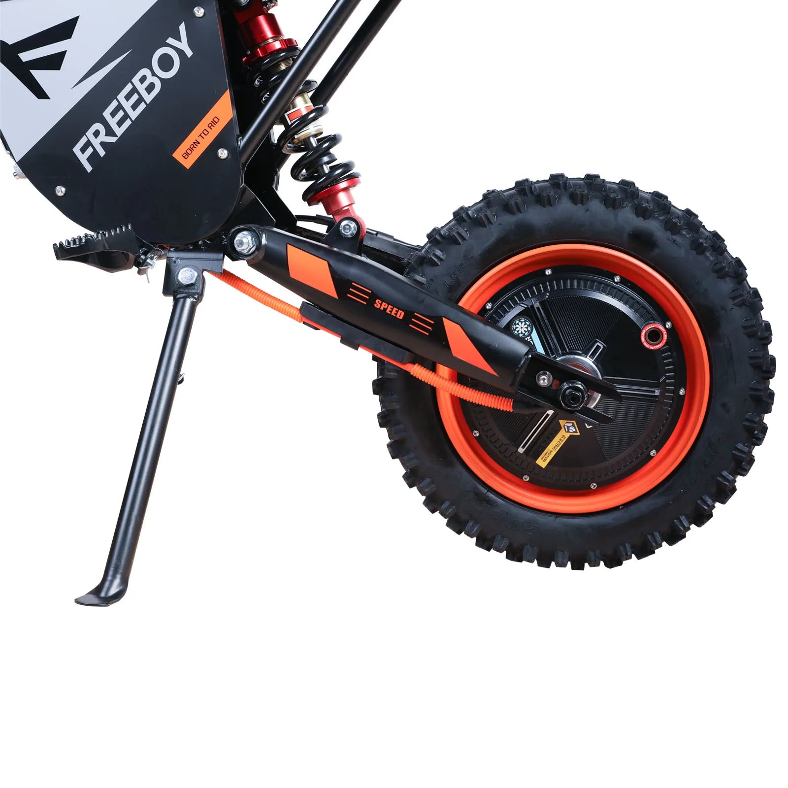 FREEBOY Electric Dirt Bike Y66 3000W Electric Bike for AdulFREEBOY Y66 Electric Dirt Bike 3000W Adult E Bike 55km/h 50km Range Off Road Fat Tire with Hydraulic Disc Brake