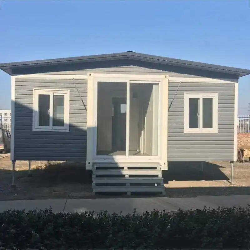 Customized Cheap Wholesale Price Hot Style Prefab Two Bedroom Cabin Trailer Mobile Wood Tiny Home House On Wheels Mobile Prefab